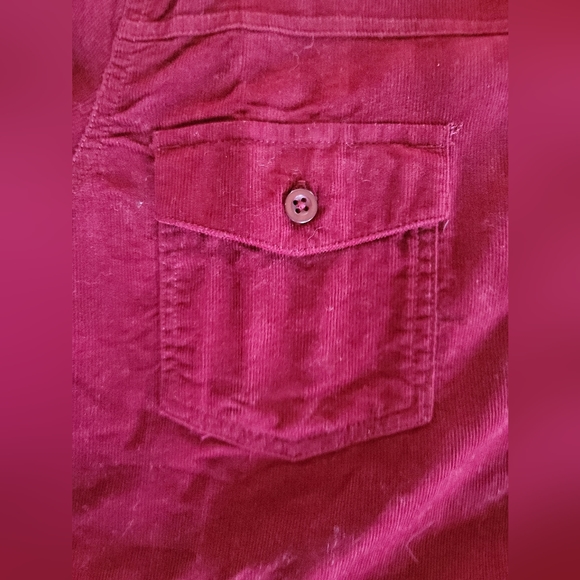 NWT Roxy Corduroy Button Up - Picture 6 of 9